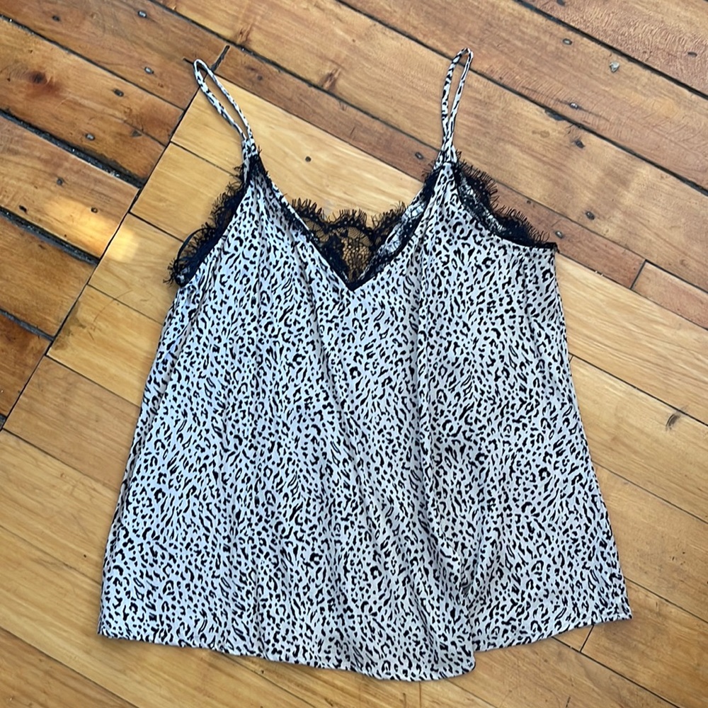 Never worn chiffon tank top